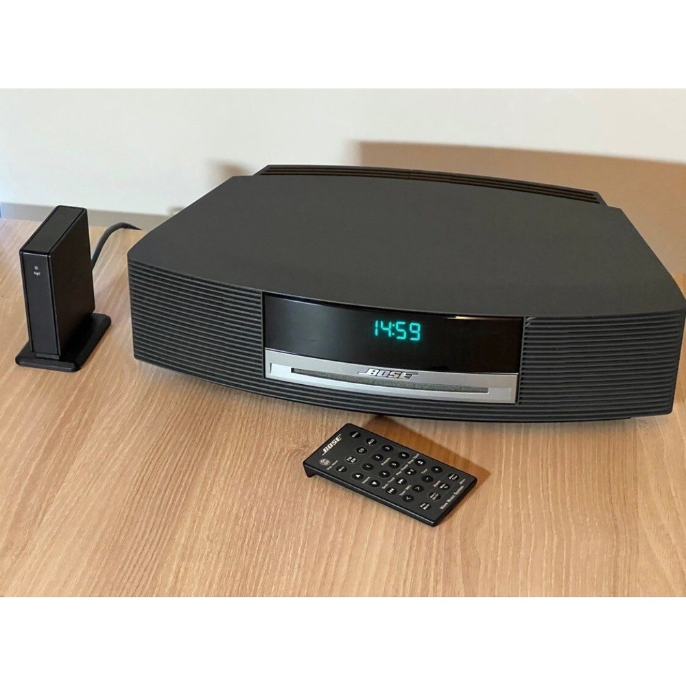 Bose Wave Music System + Bluetooth Adapter Remote  EXCELLENT condition Radio CD